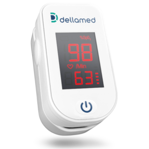 Oxímetro de Pulso Dellamed – Medição Rápida e Precisa de Saturação de Oxigênio (SpO2)