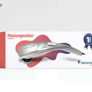 Massageador Corporal Hammer 127V Dellamed – Massagem de Percussão Profunda para Alívio Muscular