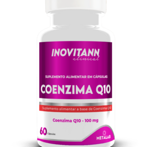 Coenzima Q10 Inovitann Clinical 100mg Metalab – 60 Cápsulas para Energia Celular e Coração Saudável