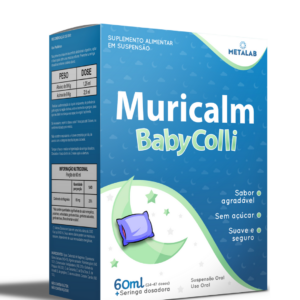 Muricalm Baby Colii Metalab – Alívio Suave e Imediato para Cólicas e Desconforto do Bebê (60ml)