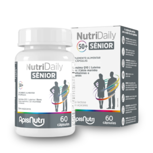 Polivitamínico Sênior Nutridaily 610mg Apisnutri – Vitalidade e Suporte Nutricional para a Melhor Idade
