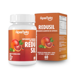Redusil 650mg Apisnutri – 60 Cápsulas para Controle de Apetite e Suporte ao Emagrecimento