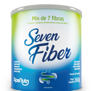 Seven Fiber em Pó 260g Apisnutri – Suplemento de Fibra para Saúde Intestinal e Saciedade
