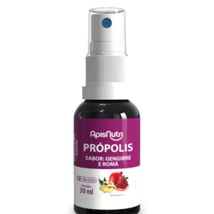 Spray de Própolis, Gengibre e Romã Apisnutri – Alívio e Proteção para a Garganta (30ml)