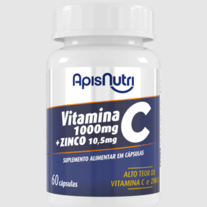 Vitamina C + Zinco 1100 mg 60 cápsulas | Viasalus
